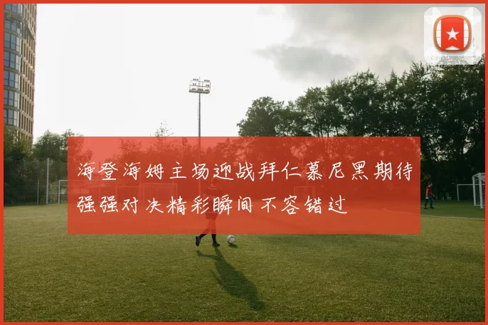 海登海姆主场迎战拜仁慕尼黑期待强强对决精彩瞬间不容错过